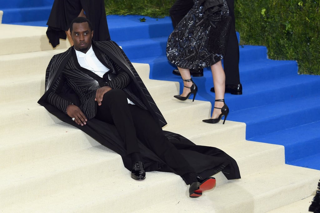 Diddy and Cassie at the 2017 Met Gala