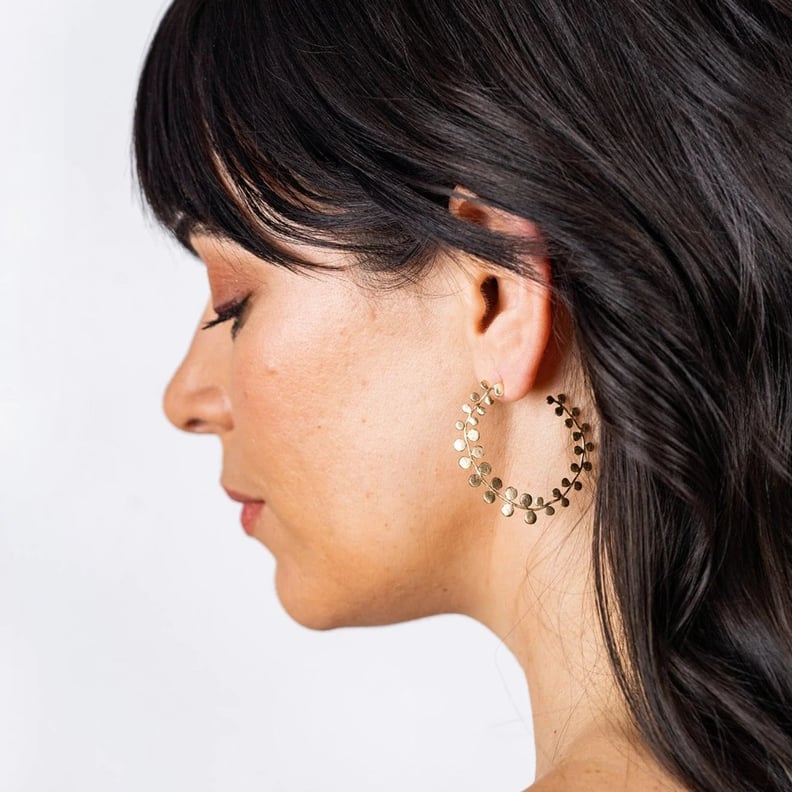 Dressy-Casual Hoop Earrings