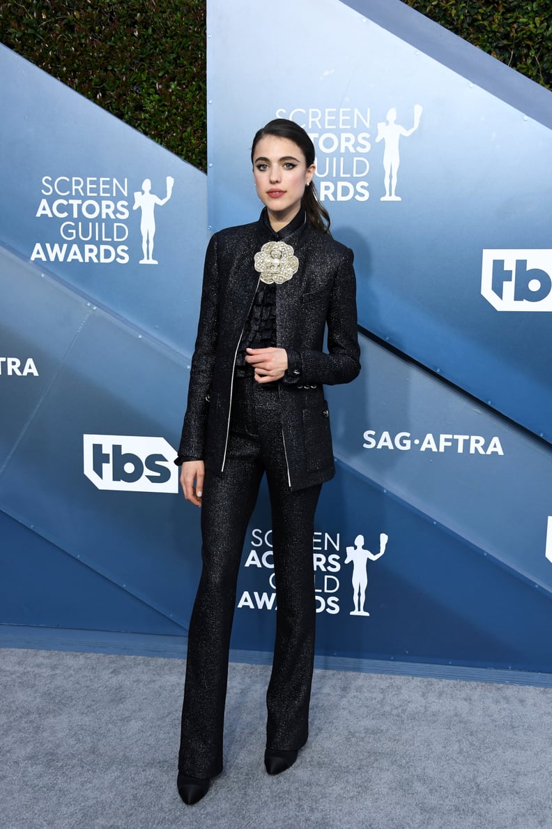 Margaret Qualley at the 2020 SAG Awards