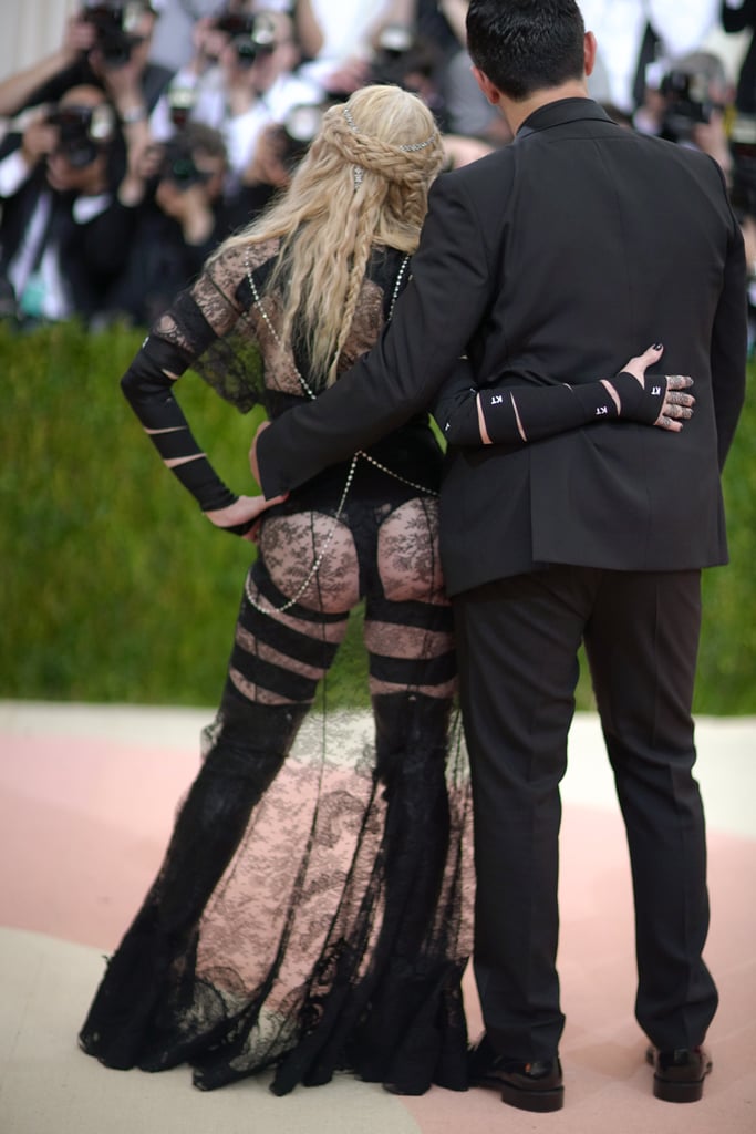 Pictured: Madonna and Riccardo Tisci