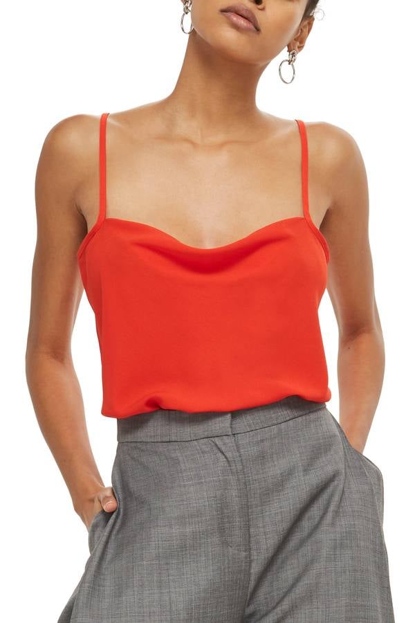 Topshop Cowl Neck Camisole