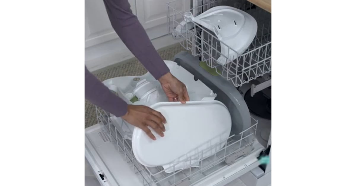 DishwasherSafe Chair The entire chair — the full seat, tray, and FisherPrice Total Clean