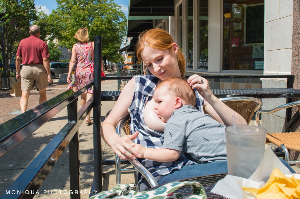 Photo Series on Moms Breastfeeding in Public