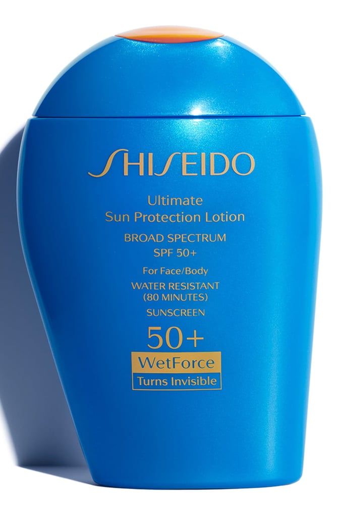 Best Waterproof Sunscreen: Shiseido WetForce Ultimate Sun Protection Lotion Broad Spectrum SPF 50+