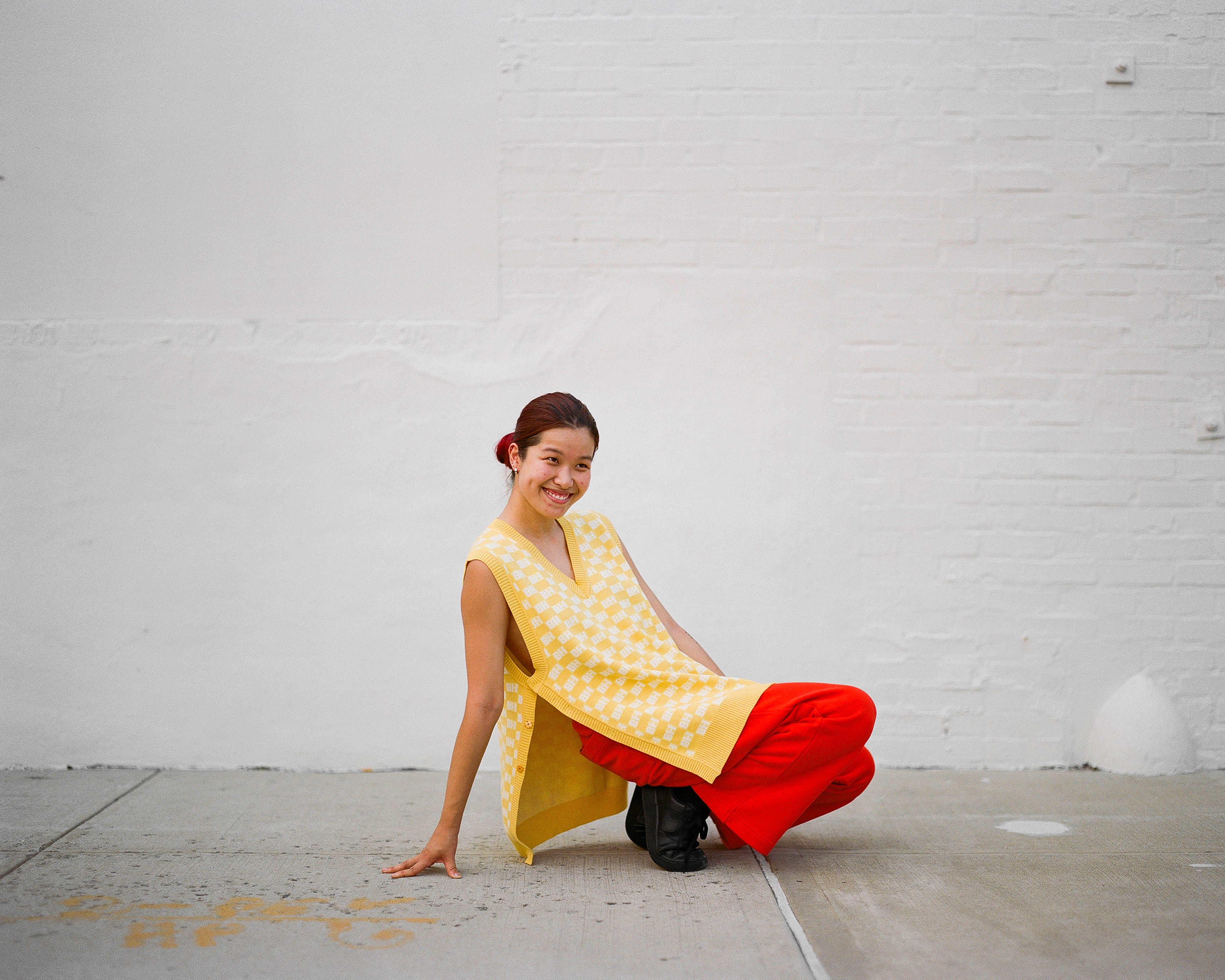 Yellow Feather Skirt - Barefoot Campus Outfitter
