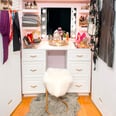 How an Apartment-Dweller Turned Her Small Closet Into a Glam Station