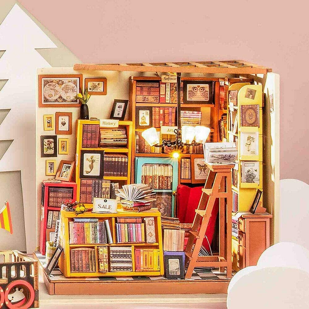 Rolife Miniature Wooden House Kit The Best Craft Kits For Adults on