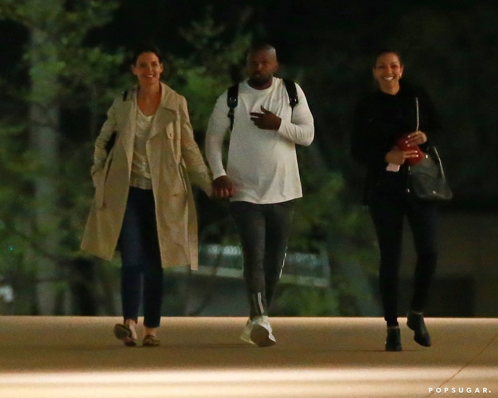 Katie Holmes With Corinne and Jamie Foxx in LA April 2019