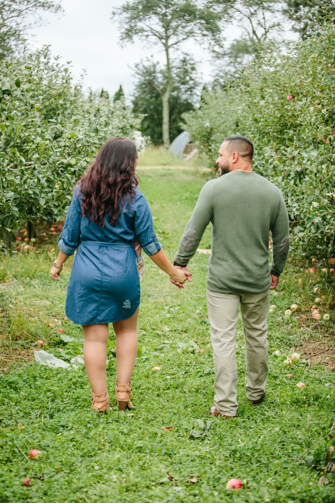 Apple Orchard Engagement Shoot