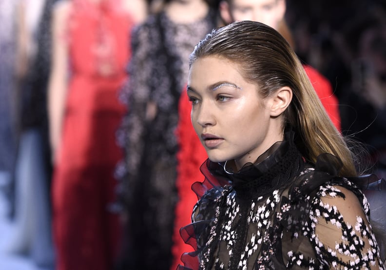 Gigi Hadid at Giambattista Valli Paris Fashion Week Fall 2016