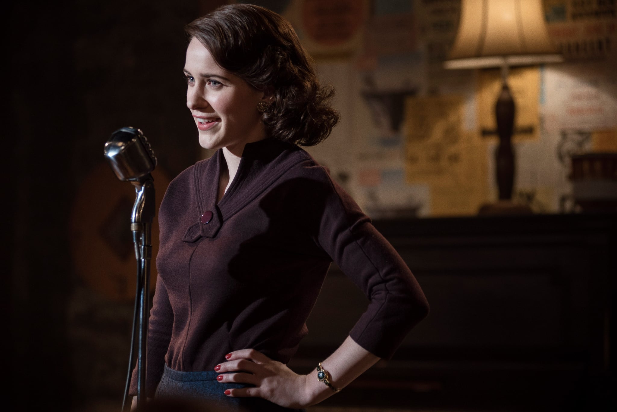 THE MARVELOUS MRS. MAISEL,  Rachel Brosnahan in 'Doink' (Season 1, Episode 5, aired November 29, 2017). ph: Nicole Rivelli/ Amazon/courtesy Everett Collection