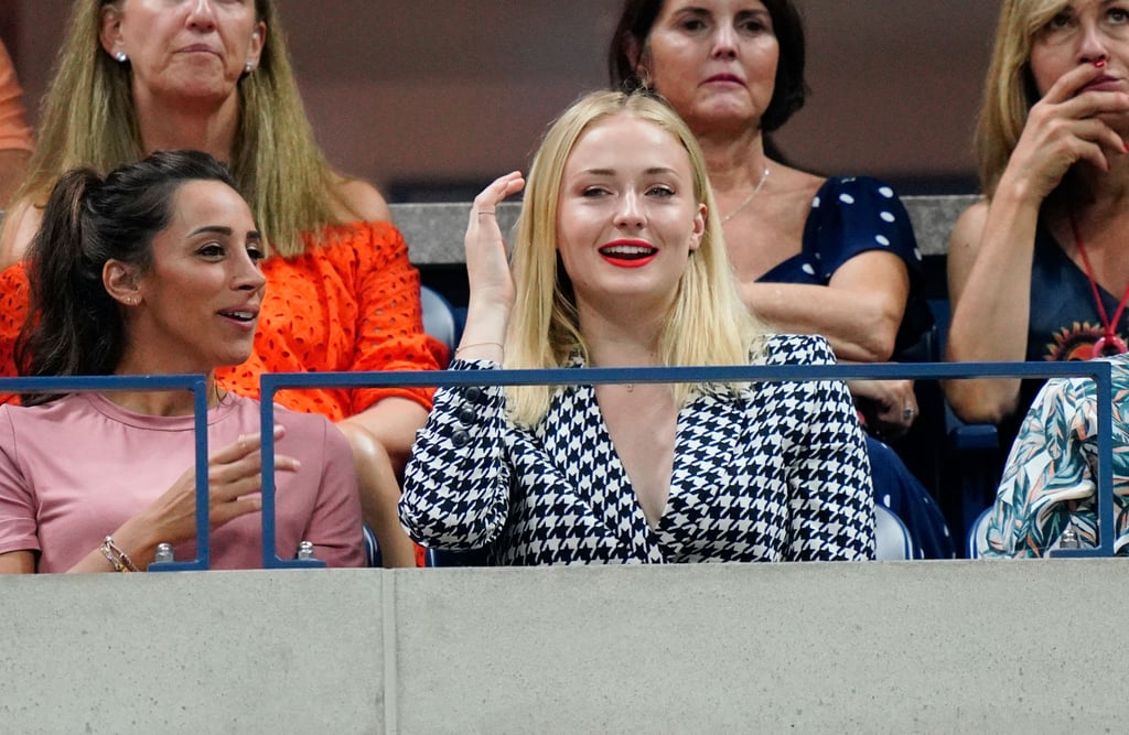 Sophie Turner and Joe Jonas at the US Open September 2018