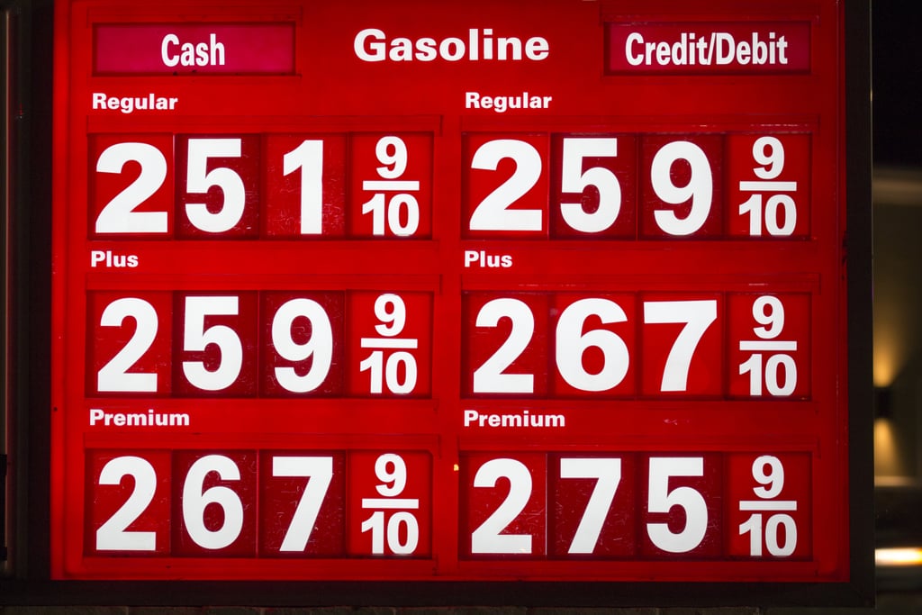 1. Your gas price watch becomes a distant memory