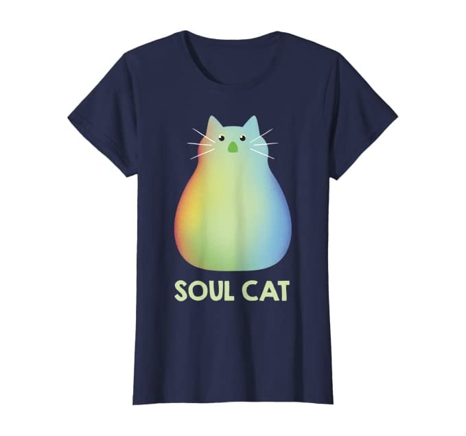 Disney Pixar Soul Cat Portrait T-Shirt