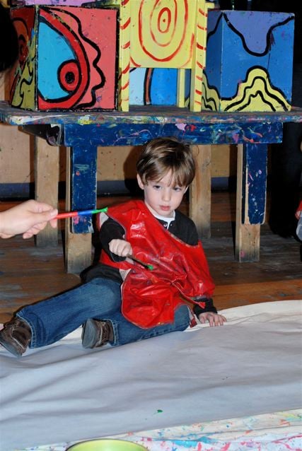 A Jackson Pollock Party A Jackson Pollock Party