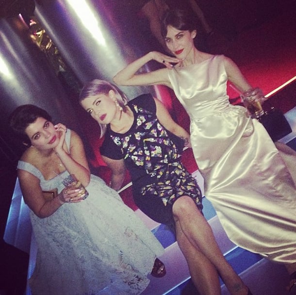 Alexa Chung, Pixie Geldof, and Kelly Osbourne made friend time a priority.
Source: Instagram user kellyosbourne