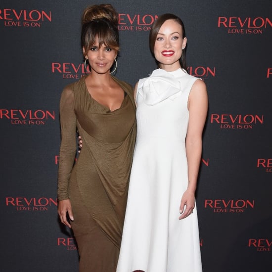 Halle Berry and Olivia Wilde at Revlon Event 2015