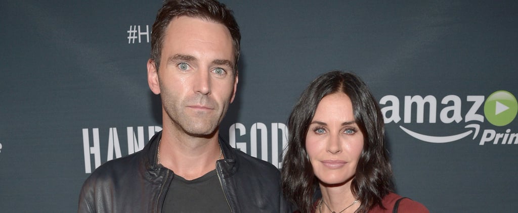 Courteney Cox and Johnny McDaid at the Hand of God Premiere