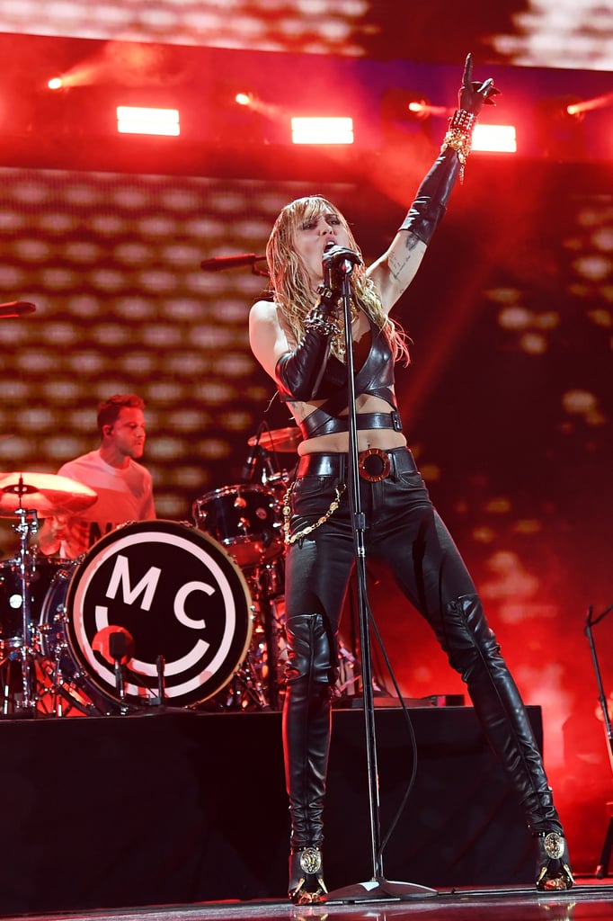Miley Cyrus Sings "Don't Call Me Angel" at iHeartRadio Video