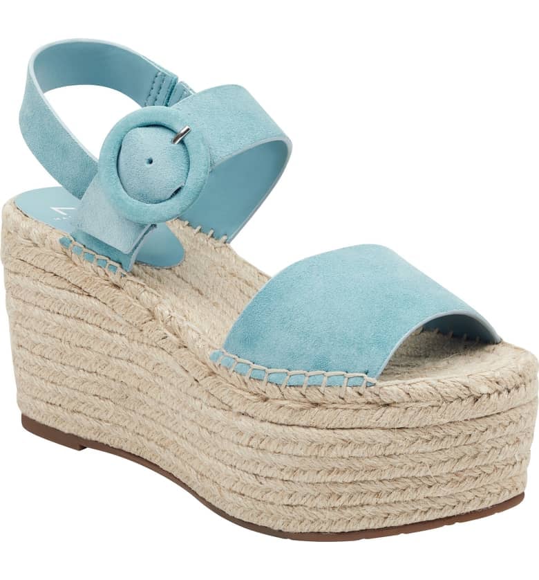 Marc Fisher LTD Rex Platform Sandals | Best Espadrille Sandals 2019