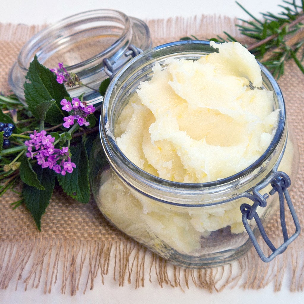 DIY Lemon Zest Gardener's Hand Scrub