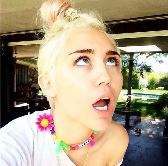 Miley Cyrus Making Jewelry on Instagram