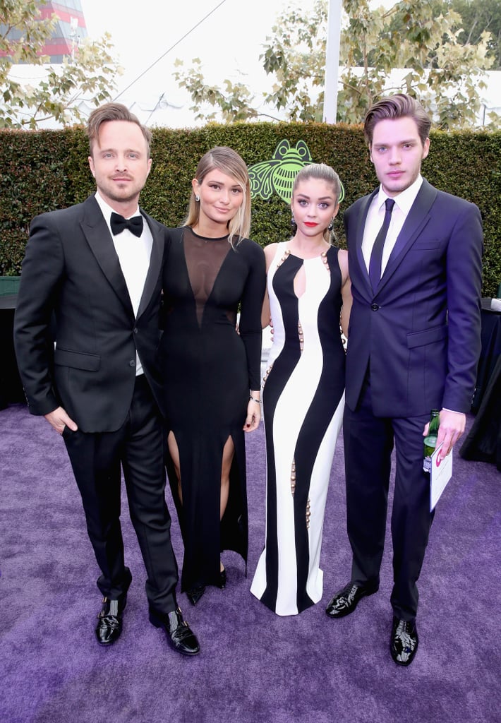 Aaron Paul, Lauren Parsekian, Sarah Hyland, and Dominic Sherwood