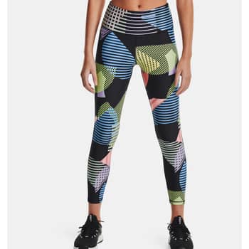 Under Armour® HeatGear® No-Slip Waistband Printed Ankle Leggings