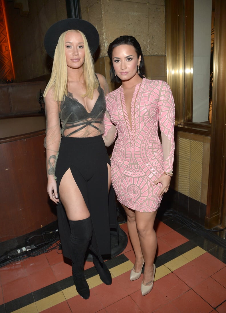 Iggy Azalea and Demi Lovato