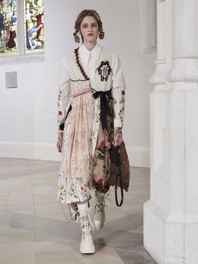 Simone Rocha Fall 2021 Features Patchwork and Regencycore