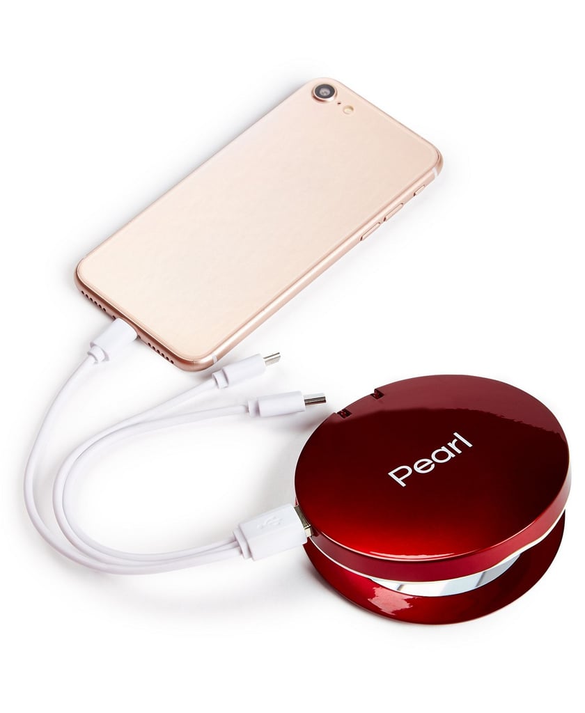 Hyper Pearl Compact Mirror with 3000 MAh Battery