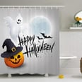 20 Halloween Shower Curtains That'll Either Make You Scream or Smile While Soaping Up