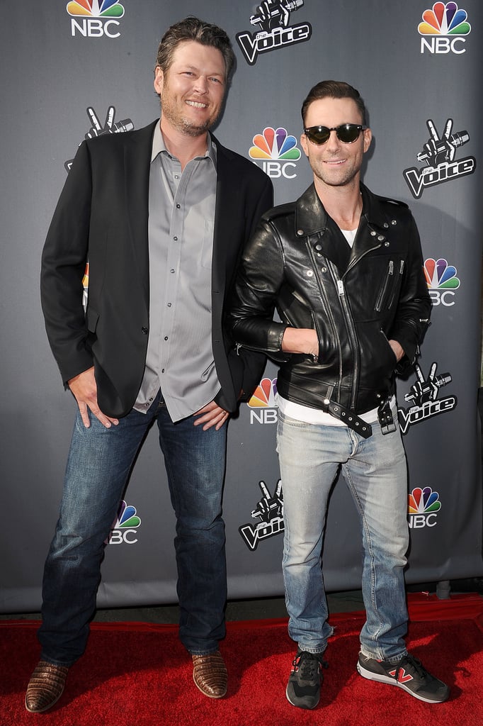 Shakira and Adam Levine at The Voice Red Carpet | Pictures