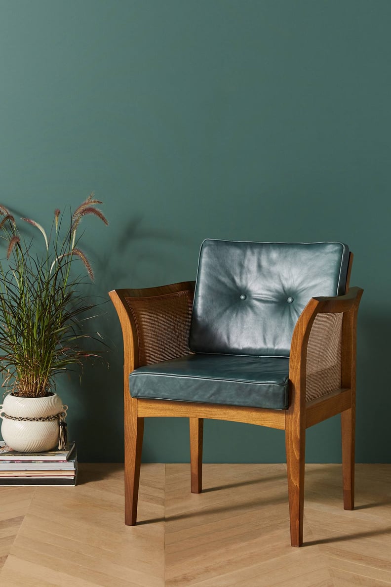 Soho Home x Anthropologie Willow Leather Dining Chair
