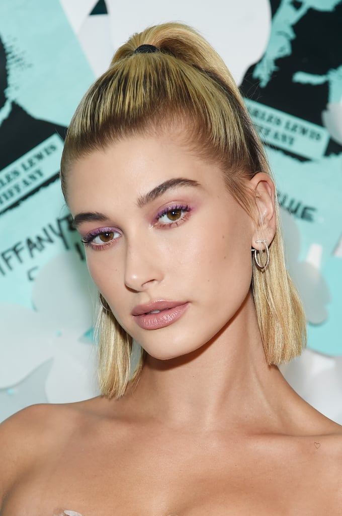 Hailey Bieber at the Tiffany & Co. Paper Flowers Event