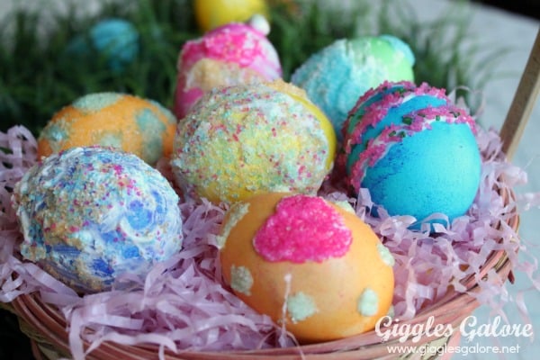 Sugar Decorated Easter Eggs