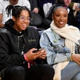 Jennifer Hudson Hangs Courtside With 13-Year-Old Son David