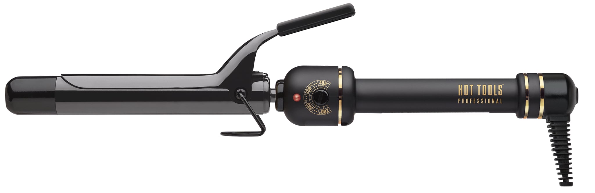 hot tools black and white curling iron
