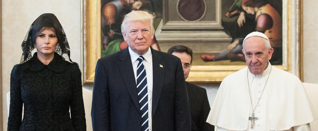 Melania Trump Wears Dolce and Gabbana to the Vatican