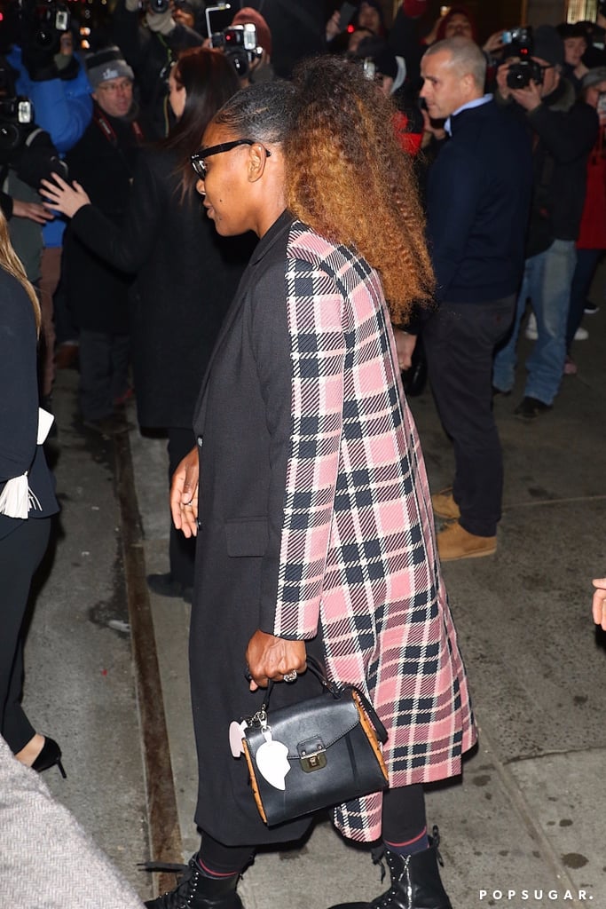 Serena Williams's Plaid Coat With Meghan Markle 2019