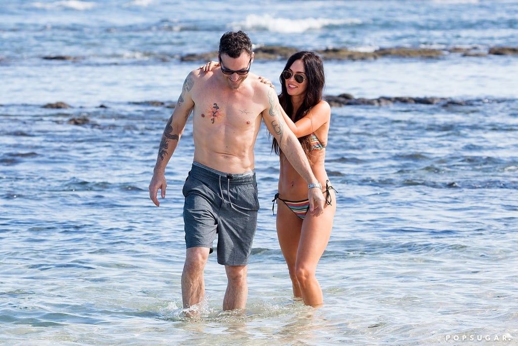 Megan Fox and Brian Austin Green Showing PDA in Hawaii