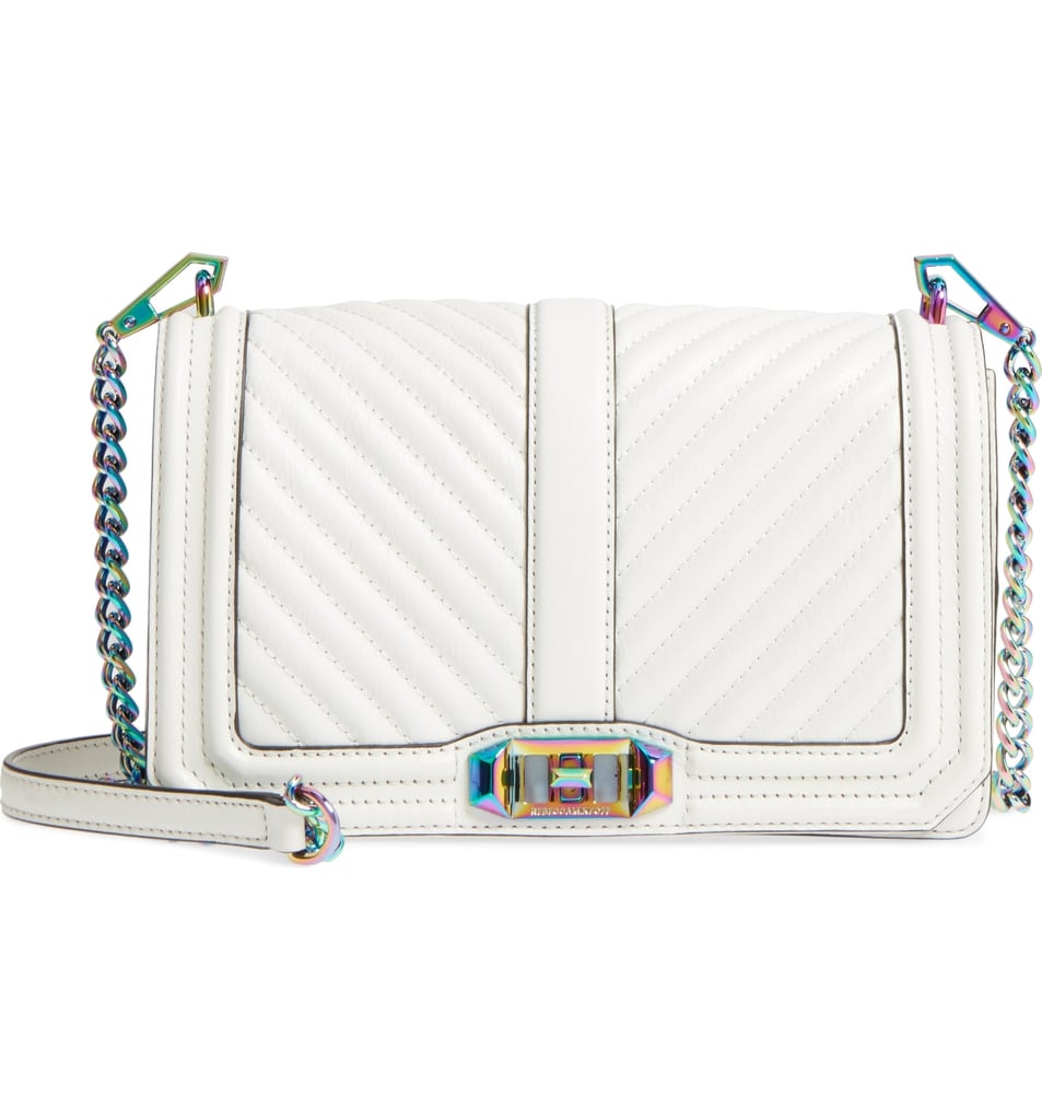 Rebecca Minkoff Chevron Quilted Love Crossbody Bag
