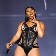 Megan Thee Stallion's Bejeweled Bodysuit and Headpiece Are a Beautiful Nod to Brazil