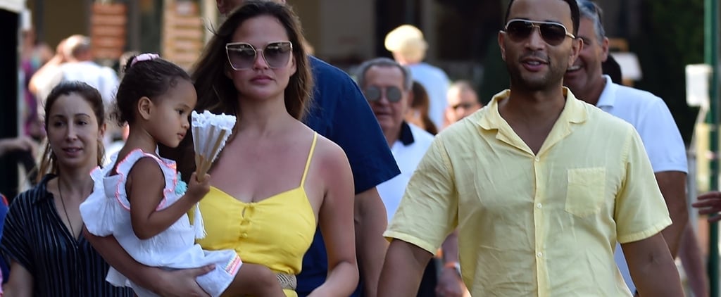 Chrissy Teigen and John Legend Family Vacation in Italy 2019
