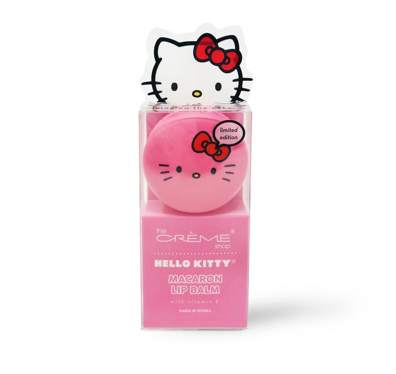 Hello Kitty Macaron Lip Balm in Icing on the Cake ($8)