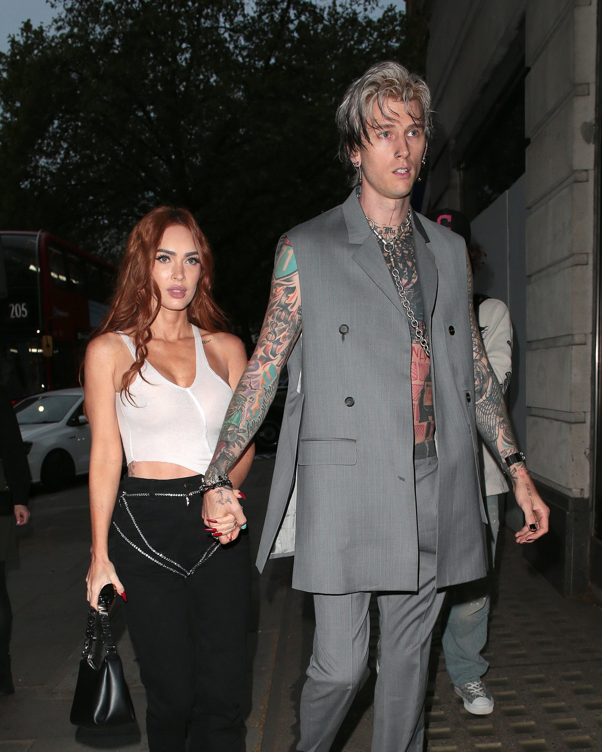 Megan Fox and Machine Gun Kelly on London Date | POPSUGAR Celebrity UK