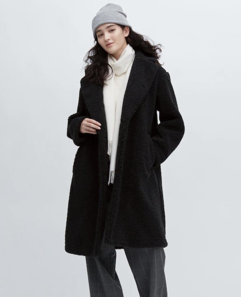 Uniqlo Windproof Outer Fleece Tailored Coat