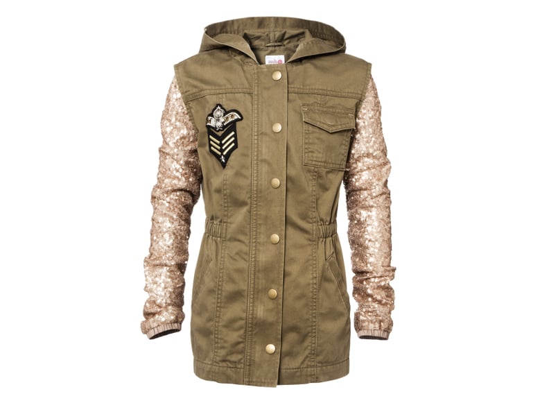 Glitter Military Jacket