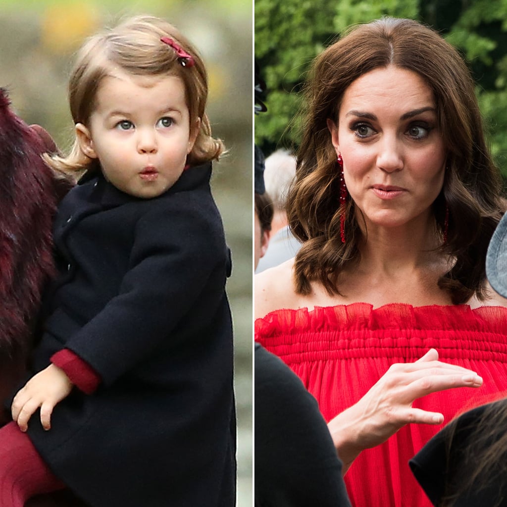 Princess Charlotte Looking Like Kate Middleton Pictures
