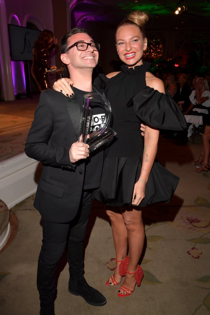 Sia and Christian Siriano at the Daily Front Row Fashion Awards